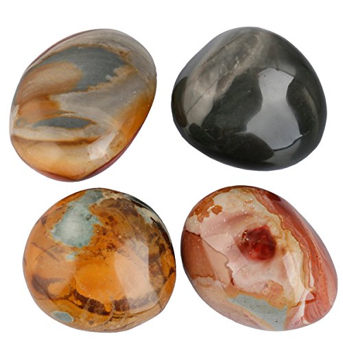 Mookaitedecor Natural Ocean Jasper Pocket Palm Stone Worry Stones Therapy Crystal Healing Gemstone Irregular Shape #TOP3