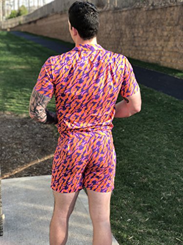 Zesties Male Romper (XL, Fire)
