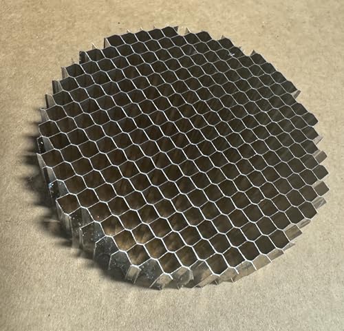 Aluminum Honeycomb Grid Grid Disk, 1/8