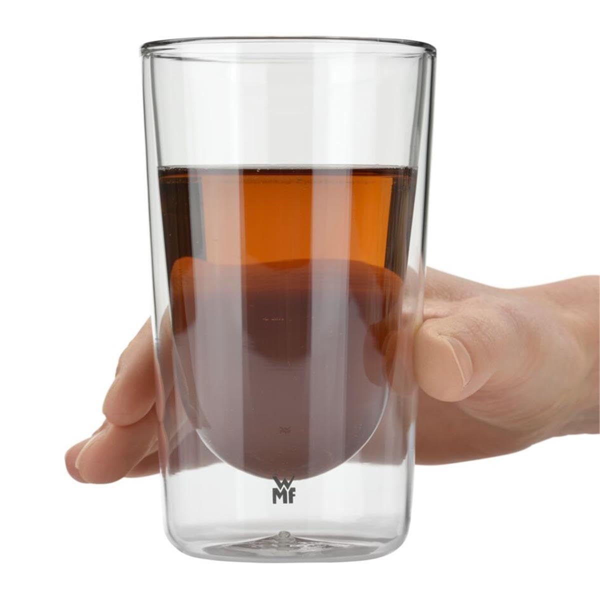 WMF Kineo 2 Parça Latte Macchiato Bardağı Seti, Kristal Cam, Çift Cidarlı, Isıya Dayanıklı, Bulaşık Makinesinde Yıkanabilir