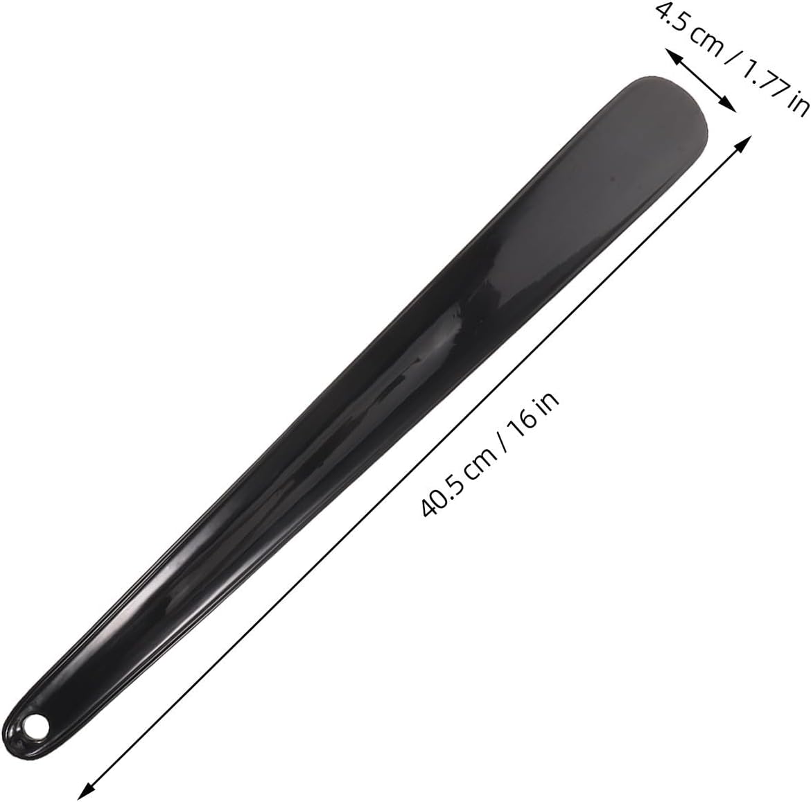 PRETYZOOM 4pcs Long Plastic Shoe Horn for Men and Adults, 16 Inch image 2