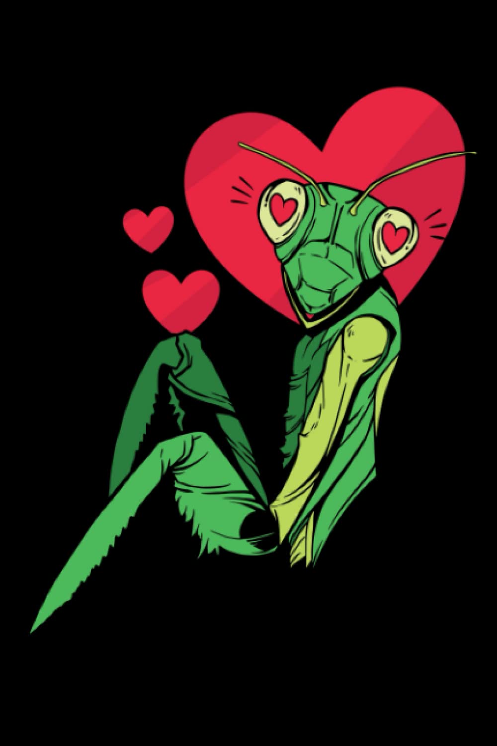 Praying Mantis Notebook: Praying Mantis Notebook, Dot-Graph Journal or Notebook (6x9 Inches) with 120 Pages