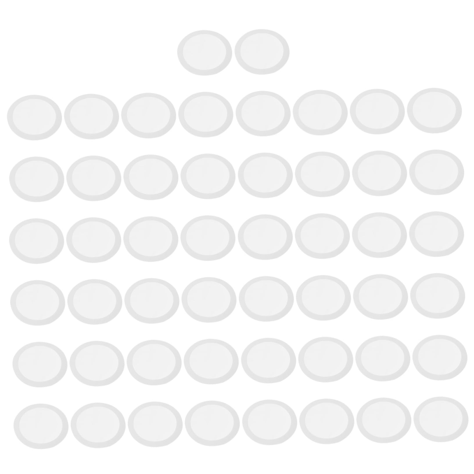 BESPORTBLE 50PCS Flute Diaphragms Films for Instruments Easy to Attach Durable Material Enhances Sound Practical Replacement Parts for Musicians