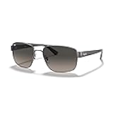 RB3663 Rectangle Sunglasses for Men +BUNDLE with ACCESSORY EYEWEAR KIT