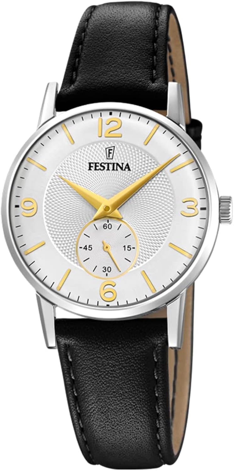 Festina Analog F205702 negroblanco tira NegroBlanco Tira
