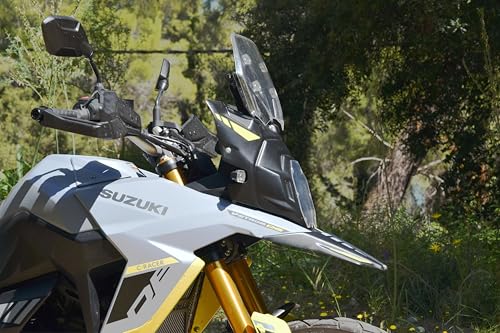 Cache phare et support bulle réglable Suzuki V-Strom 800DE pour le voyage - 4