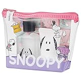 PEANUTS スヌーピーのクリアポーチ付きギフト ピーチの香り(ハンドクリーム ハンドソープ SNOOPY スヌーピー)贈り物