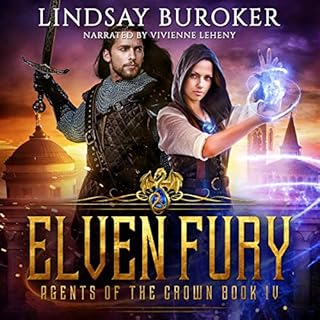 Elven Fury Audiolibro Por Lindsay Buroker arte de portada