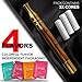 Smoking Cessation Treatments - Natural Herbal Air Stick - Quit Bad Habit Air Device - Upgraded Version Smokeless Inhaler | Flavored Air Diffuser Refreshing Support Smokeless Inhaler - 4 Pcs