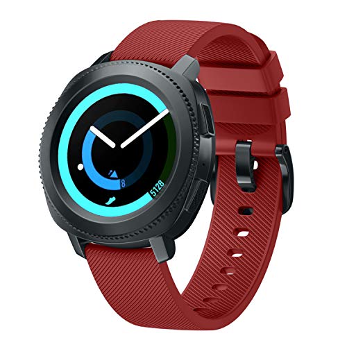Comtax for Samsung Gear Sport �����p�x���g �\�t�g�V���R�����o���h �X�g���b�v �X�|�[�c �Ή� Samsung Gear Sport (���b�h,L)