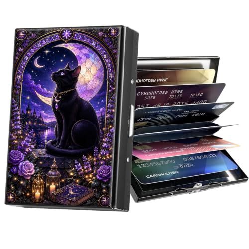 ACWDMKH Metal Wallet,Credit Card Holder for Women Men,
