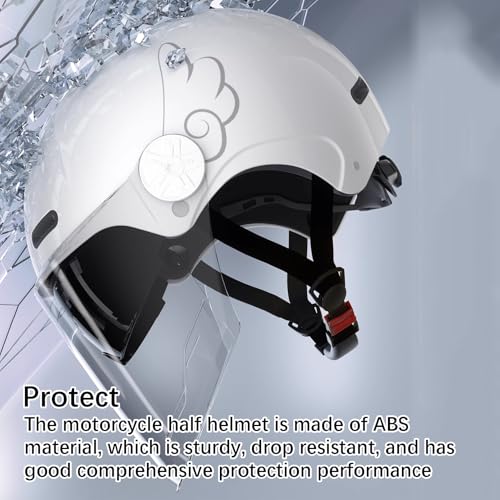 Casco para scooter JATIBOSH ideal para trayectos urbanos diarios con sol y viento 2