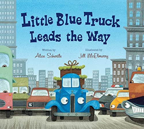 Image of Little Blue Truck Leads the Way Padded: The #1 New York Times Bestselling Story about Trucks and Friendship for Children (Ages 4-8)