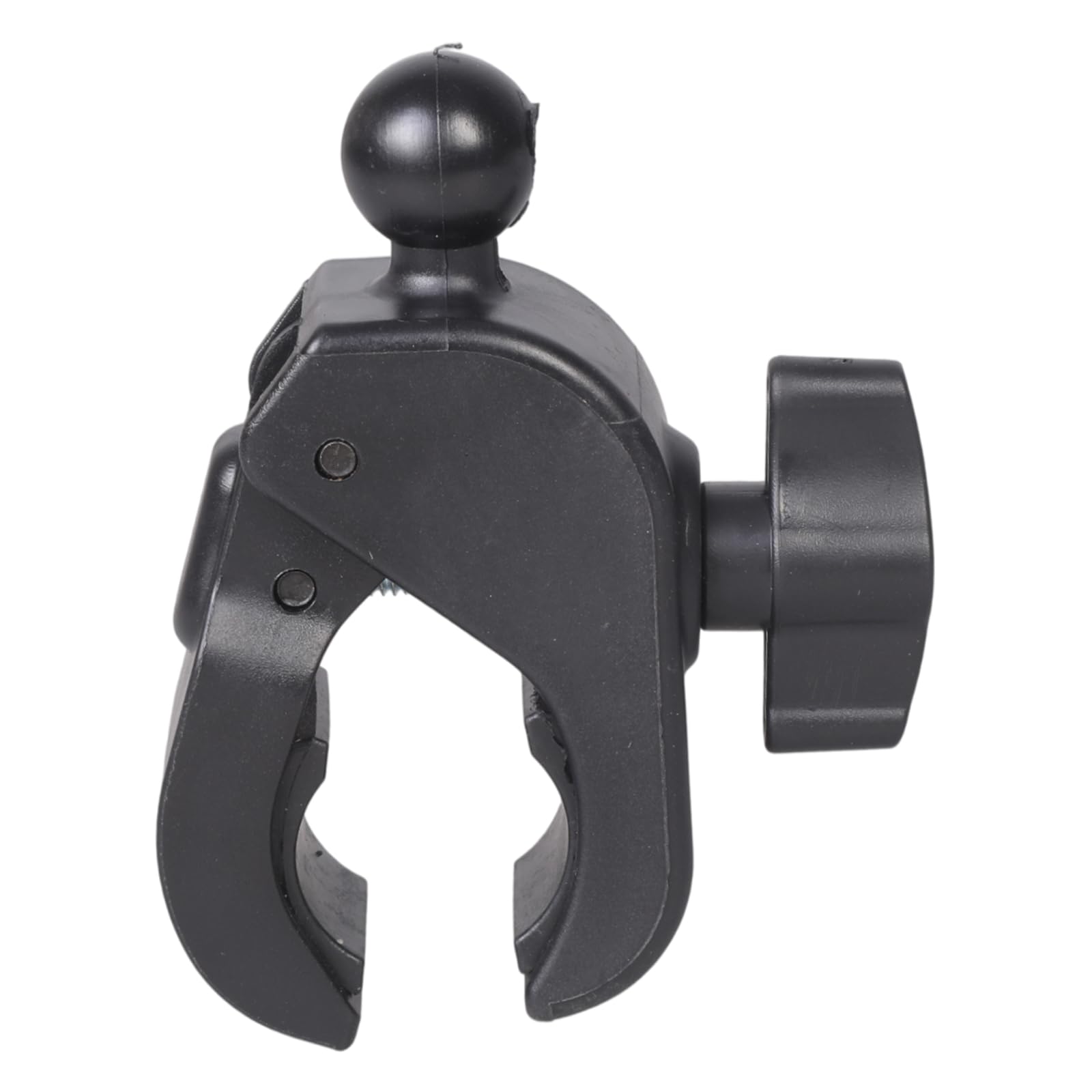 swynrf Handlebar Clamp Mount Base 17mm Balls Head for Rails Up to 2in Diameter Motorbike Phone Mount Holder Clamp Base