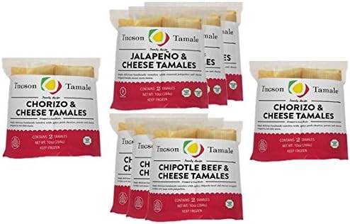 16 Hot & Spicy Gourmet Tamales - Tucson Tamale