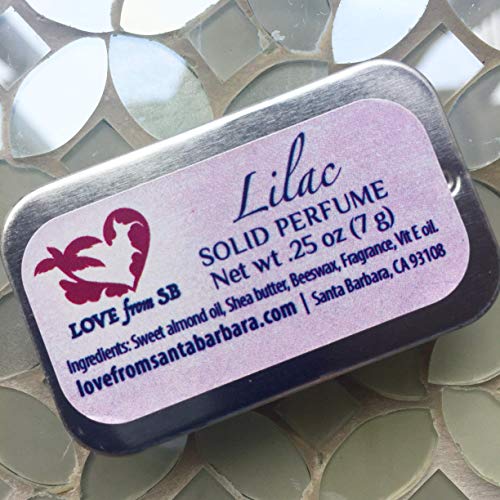 Love From Santa Barbara Compact Personal Lilac Solid Perfume thumb #1