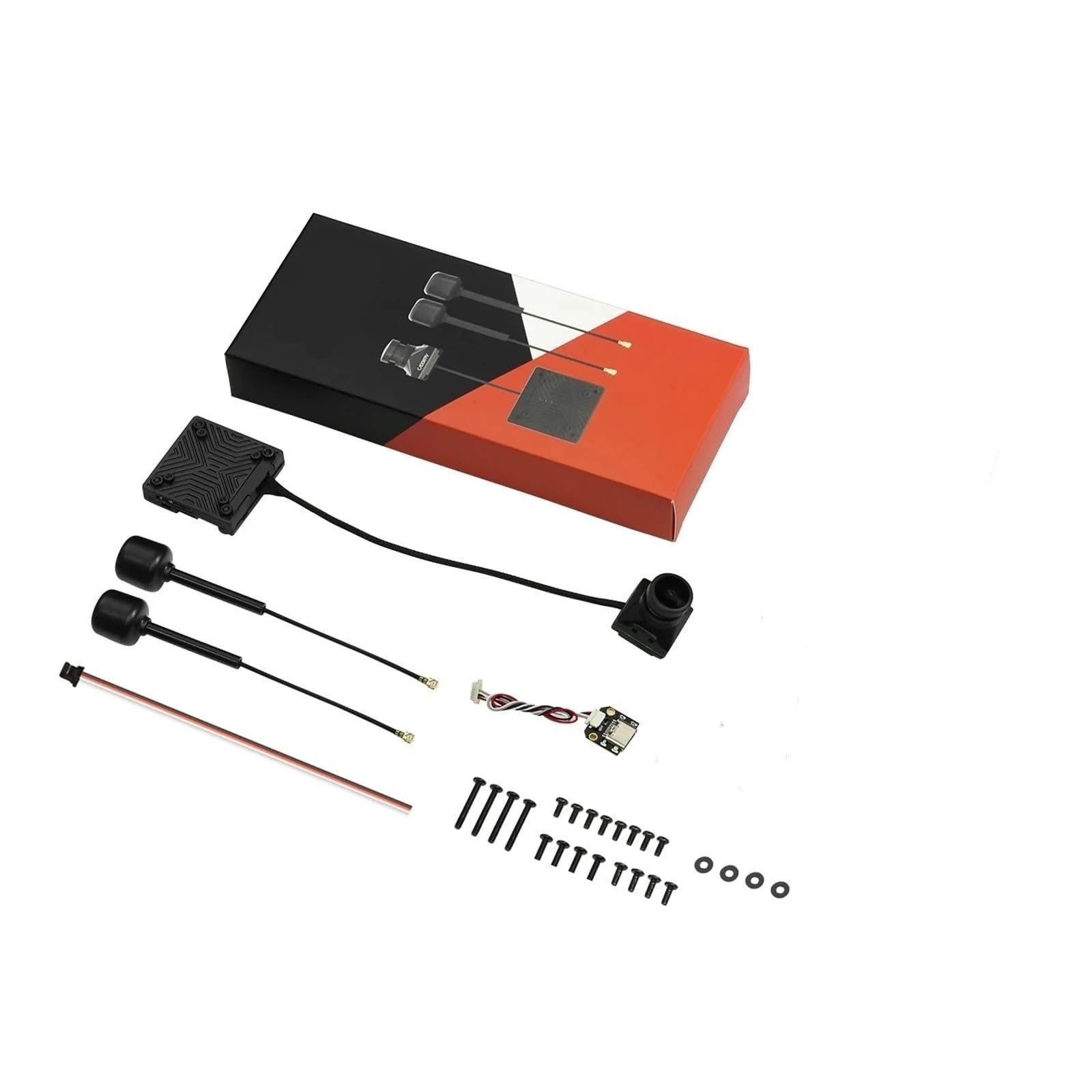 HD Pro Kit Dual Digital HD FPV receptor y transmisor de vídeo apto for Dron de carreras con visión en primera persona piezas de bricolaje