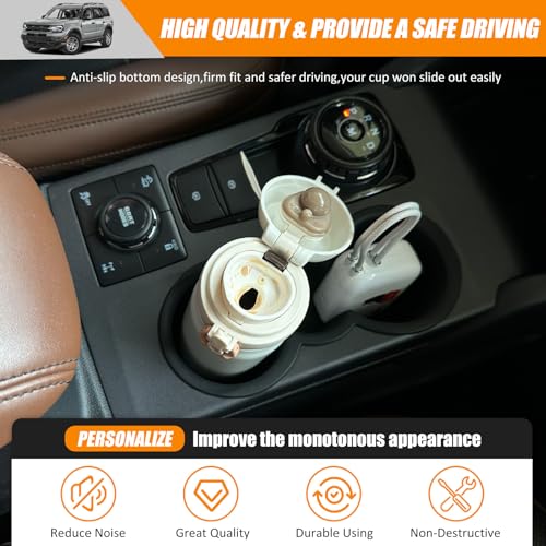 Portavasos para consola central compatible con Ford Escape 2020-2025 miniatura 4