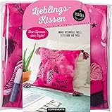  Dein Zimmer - dein Style! Lieblingskissen Sweet Dreams: Inhalt: Kissenhülle, Wolle, Pinsel und Textilfarbe in Silber (100% selbst gemacht)