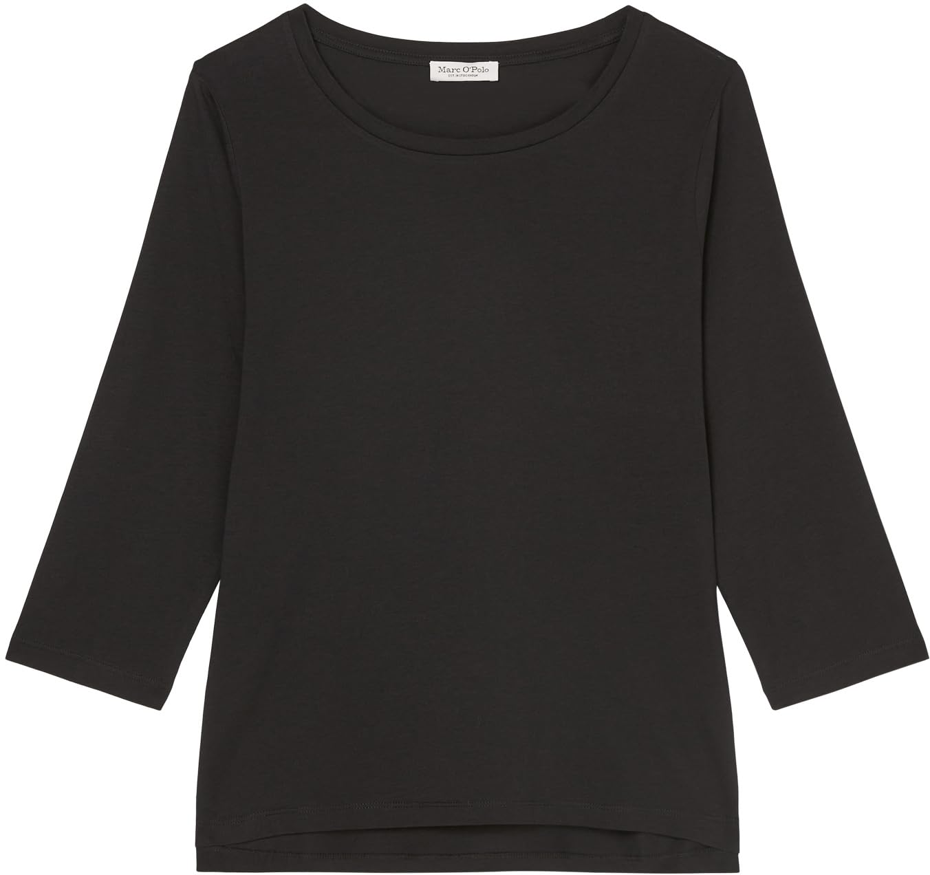 Marc OߴPolo Mujer Camiseta de Manga Larga de algodón orgánico con Mangas 3/4