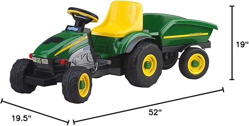 Miniatura 7 de Tractor y remolque de granja John Deere de Peg Perego