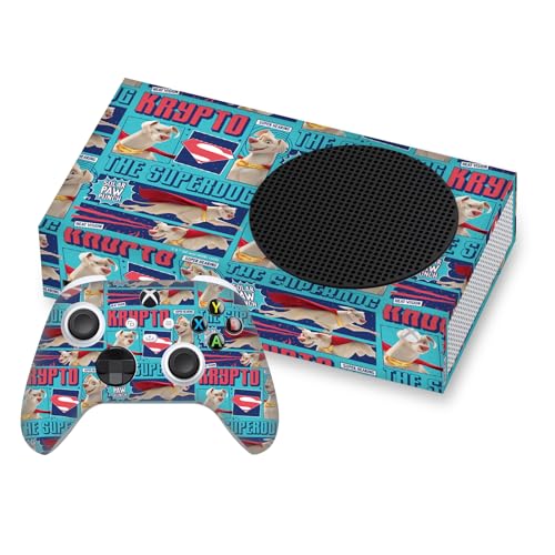Autocollant Xbox Series S DC League of Super Pets Krypto skin manette console