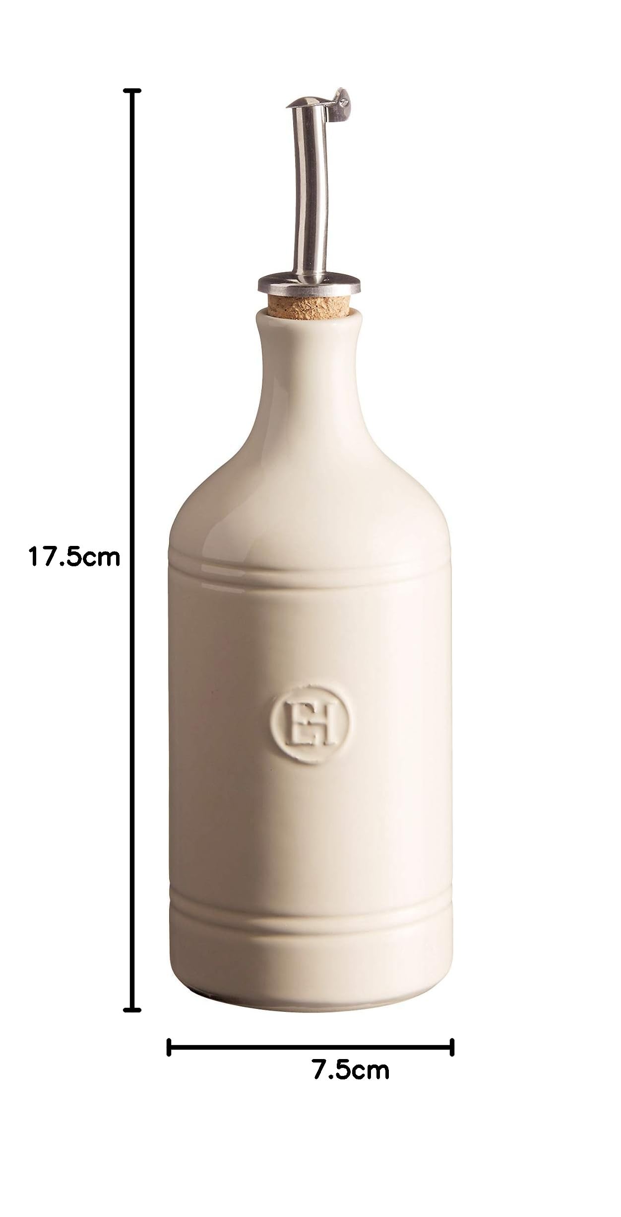 Emile Henry Oil Cruet, Ceramic Clay, 7.5x7.5x 24cm