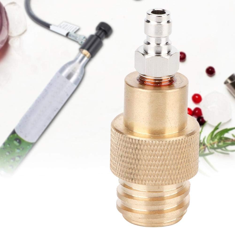 Soda Adapter, TR21-4 Male Thread Brass Soda Water Adapter Connector Accessories for Club