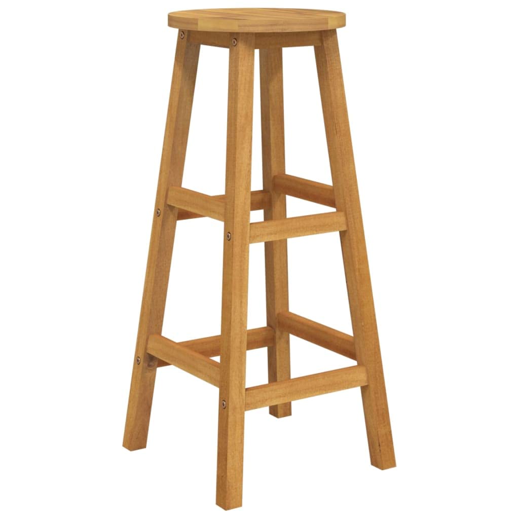 Juego de muebles de jardín de madera maciza de acacia con mesa y sillas para terraza, balcón, jardín, porche, exterior, salón, comedor, conjunto de asientos con acolchado