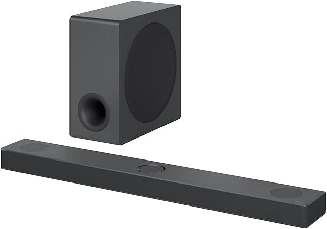 Lg S80QY Soundbar, Czarny