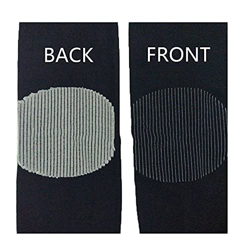 Thin Outdoor Knee Compression Sleeve ,Best Knee Brace For Knee Pain For Men & Women – Knee Support For Running, Basketball, Volleyball, Weightlifting, Gym, Workout, Sports (Black(1 Pair)) #TOP1