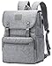 Laptop Backpack Men Women Business Travel Computer Backpack School College Bookbag Stylish Water Resistant Vintage Backpack with USB Port Fashion GREY Fits 15.6 Inch Laptop and Notebook