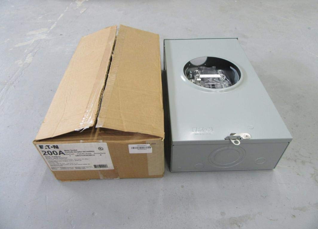 NIB UBGTH4203BCH Meter Socket, 1Ph, 200A, 3-Wire