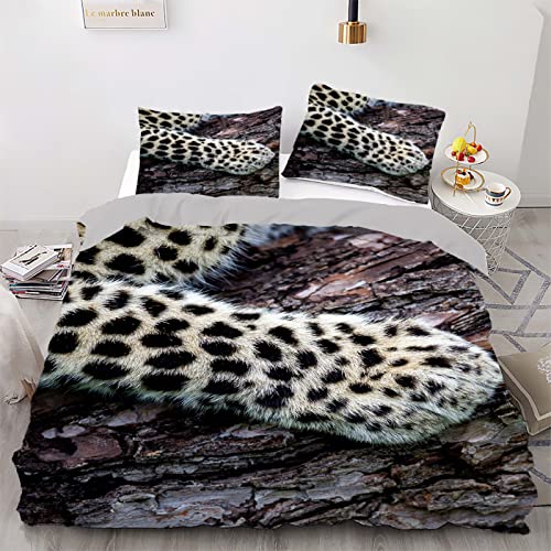Housse de couette confortable anti-plis pour lit double 200x200