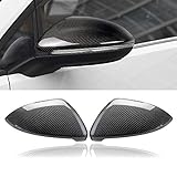 Außenspiegel Abdeckkappe Kompatibel mit VW Golf MK7 2013-2017 & E-Golf 2014–2017.