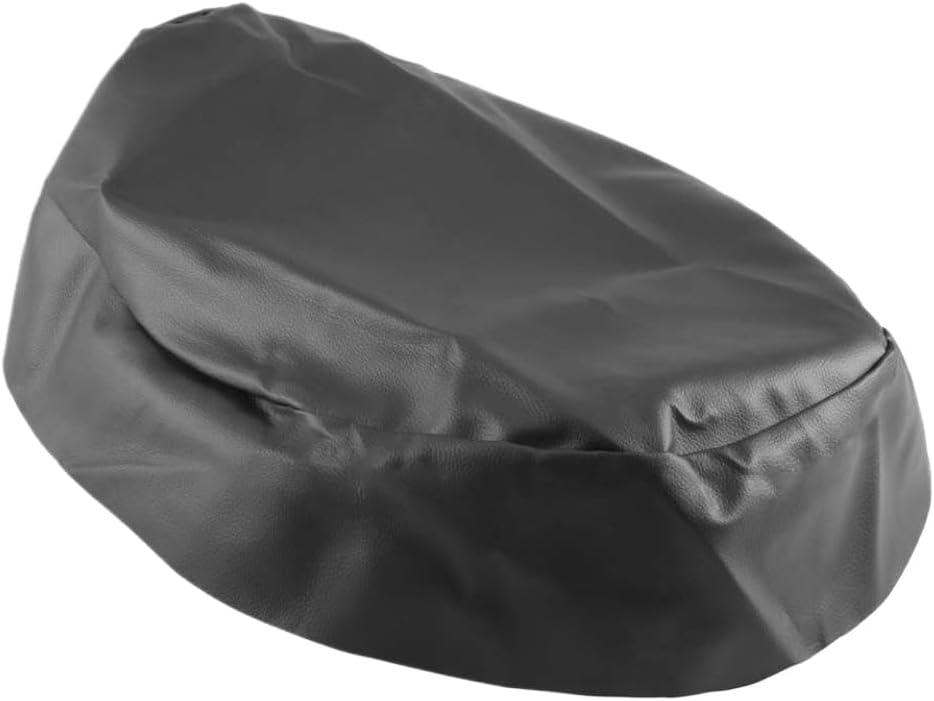 Black Imitation Leather Motorcycle Seat Cover for DIO AF27/AF28 Models