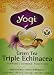 Yogi Green Tea Triple Echinacea Tea, 16 Bags, 1.12 Ounce