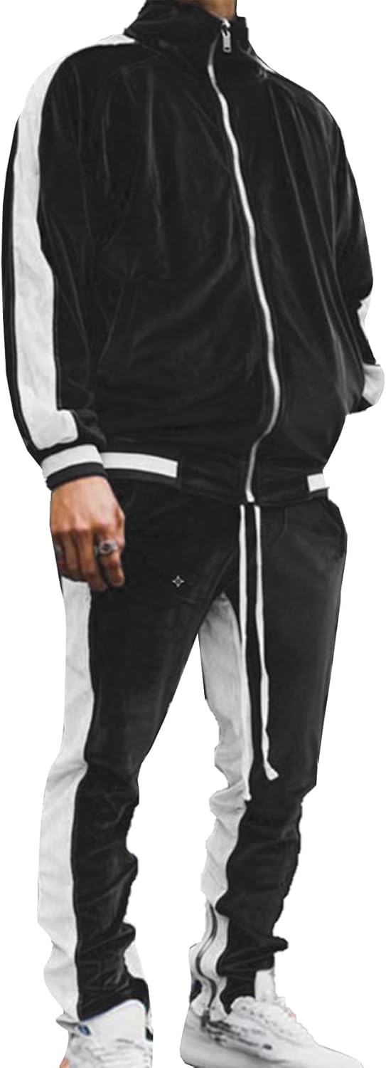 Litteking Conjunto De 2 Peças De Fato De Treino Masculino