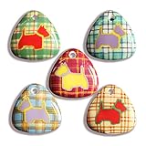 Fève Bijou en porcelaine véritable - Décor posé à la main