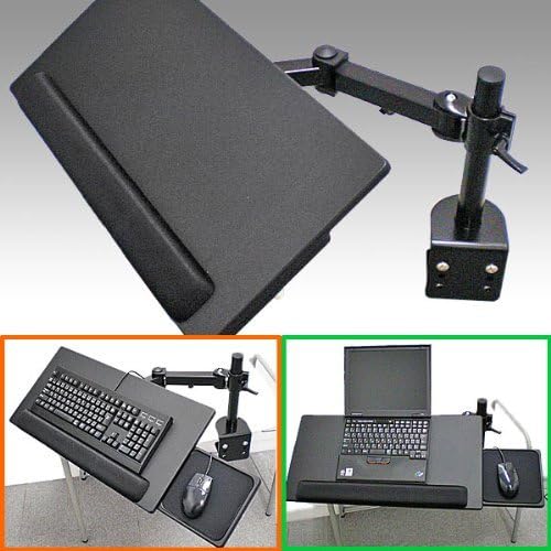Amazon リストレスト マウステーブル付き 大型キーボードアーム Donyaダイレクト Dn Arm332kdb 上海問屋 パソコン 周辺機器 通販