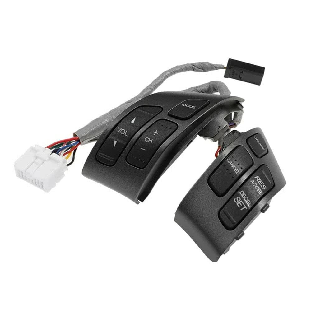 Steering Wheel Cruise Volume Control Switch Button for Honda Accord 2003-2007,for Honda Odyssey 2003-2008 (Without Wiring Harness)