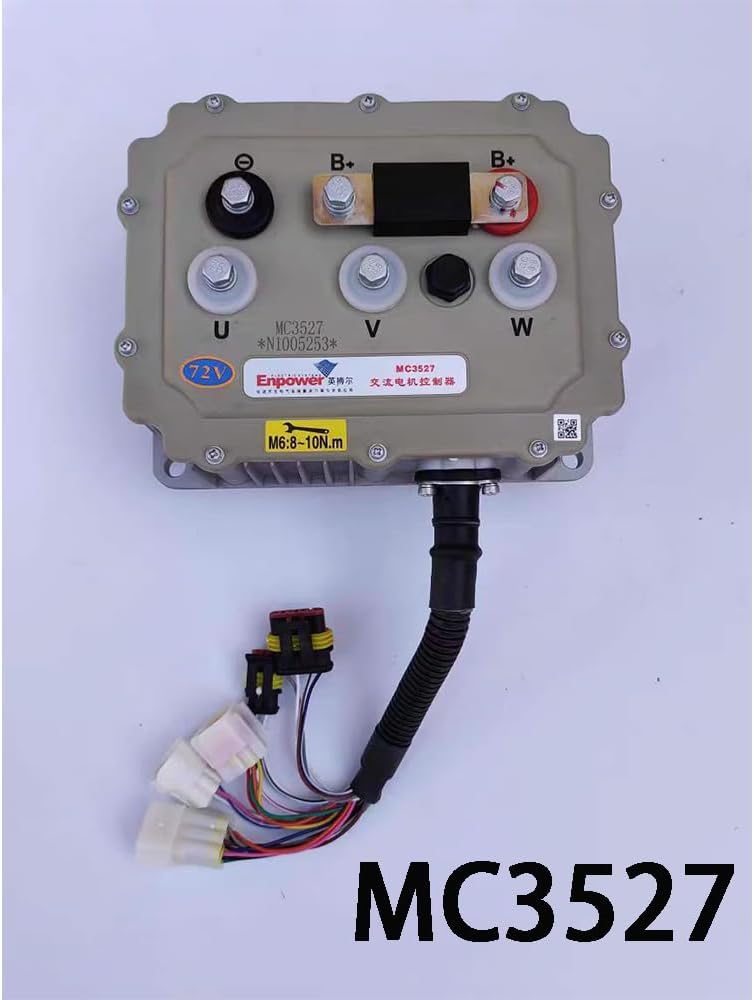 MC3527 controller with attached wiring harness