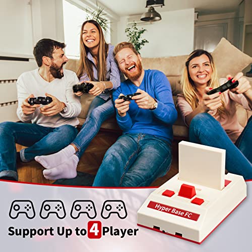 Retro Game Console Built-In 53,000+ Classic Games, 76 Emulator Console Compatible With Psp/Ps1/Mame/3Do, 4K Plug And Play Video Game Console, Hyper Base Fc Atv&Game System, Gift For Kids/Friend #TOP4