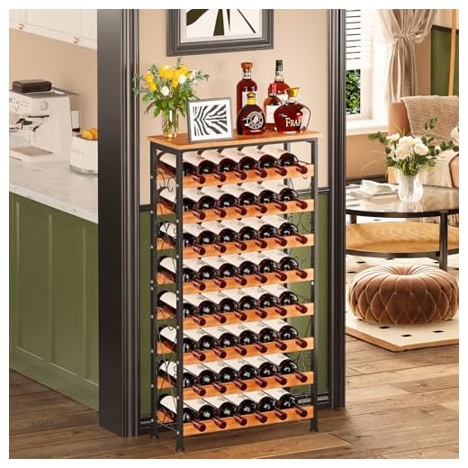 Freestanding 48 Bottle Wine Rack
