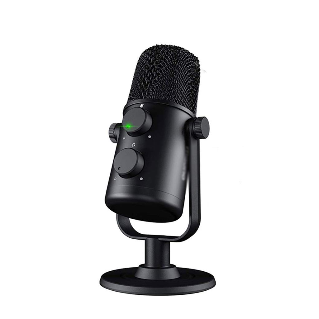 RUHEN Microfono per Computer, Desktop, Notebook, riunione, Gioco, Voce, Ancora, Trasmissione in Diretta, Canzone K, lezione Online, Registrazione della lezione, riduzione Speciale del Rumore