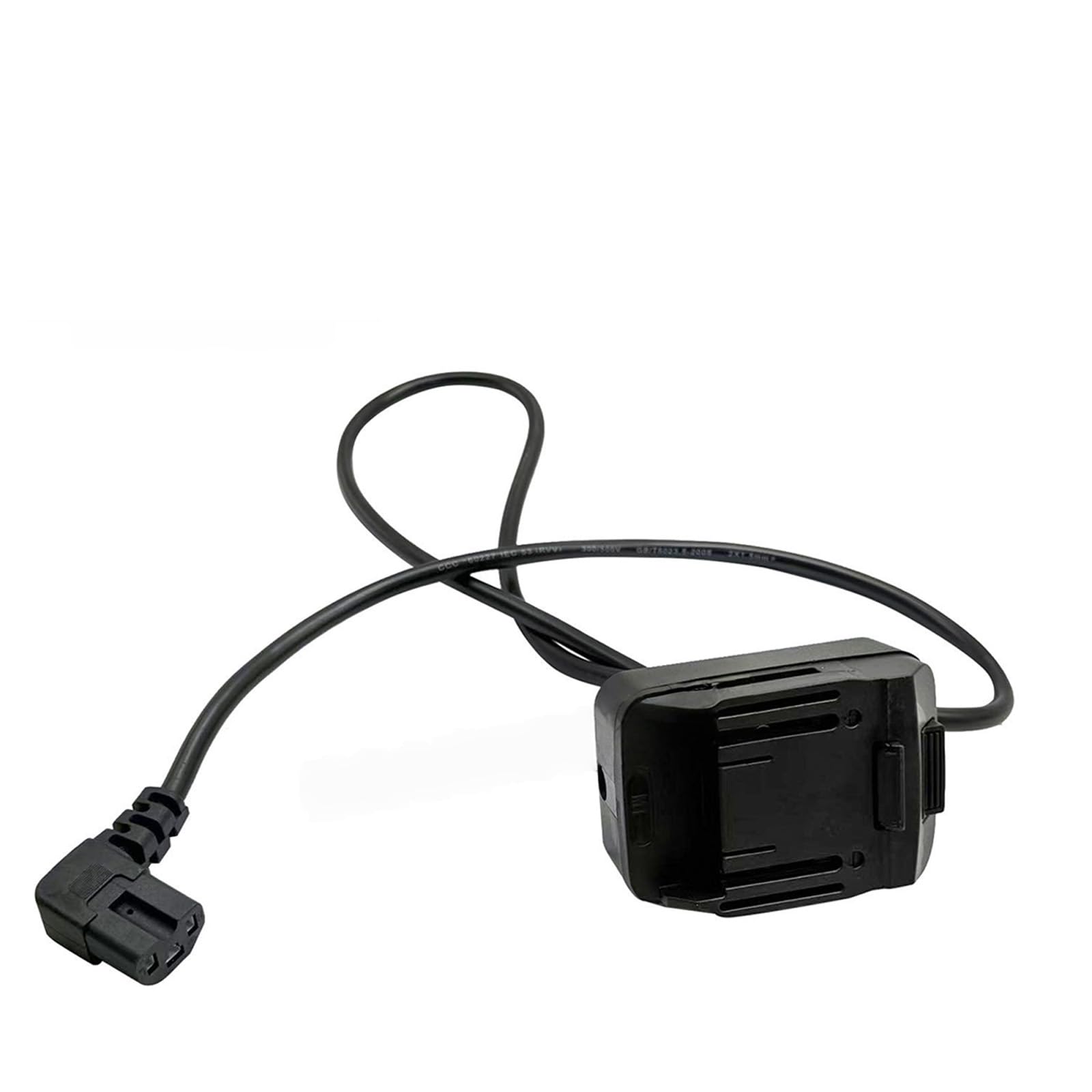Tfaoys Efficiency Backpack Battery Adapter Cable For Power Tool Outdoor Work Repair Tasks 1.2M Length Construction Wear Resistant Adapter
