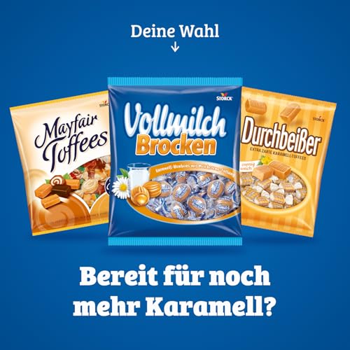 Vollmilch Brocken – 1 x 325g – Karamellbonbons mit Milchcreme-Füllung 5