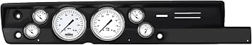 Classic Instruments CDPB67WH51BL White Hot Direct Fit 6 Gauge Set Compatible with 1967-1969 Barracuda
