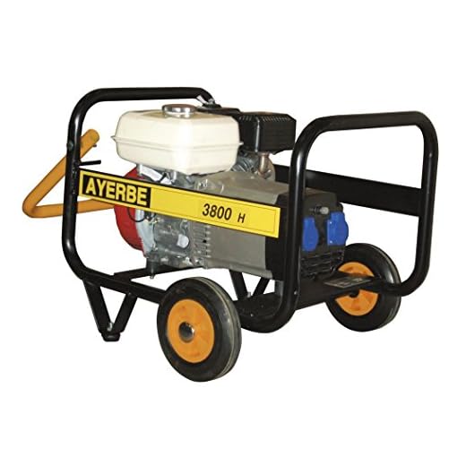 Ayerbe 5420020 - Generador 5420020 3800 H-Mn Honda Gx-160