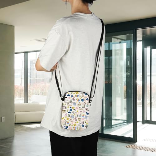 POFULL TV Show Inspired Merchandise Luke’s Fans Crossbody Bag Gifts for Mom Daughter Friend4